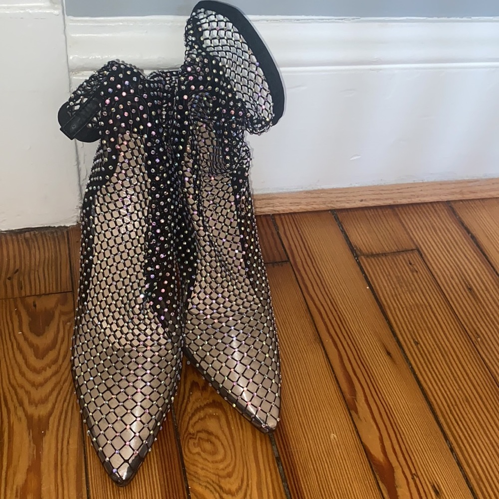Rhinestone Booties - image 2